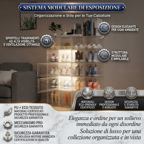 Scarpiera impilabile - scarpiera,