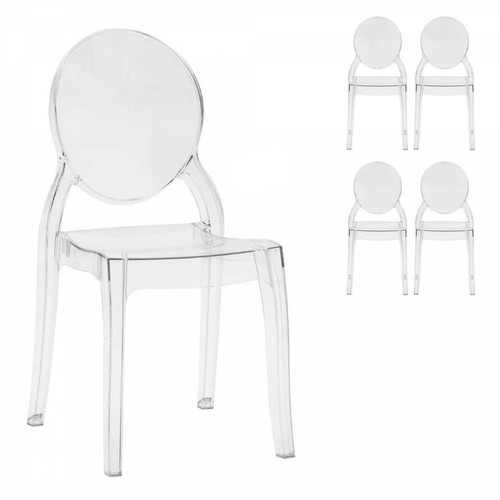 Sedia trasparente in - x, 4