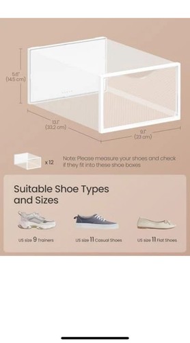 Scatole scarpe impilabili