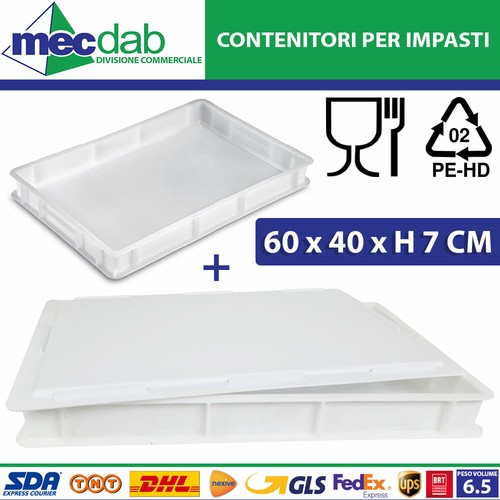 Contenitore per impasto pizza - impasto,