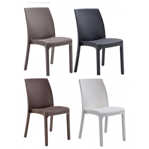 Sedia resina rattan - resina,