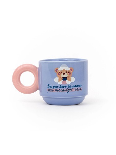 Tazza impilabile nonna da - tazza,